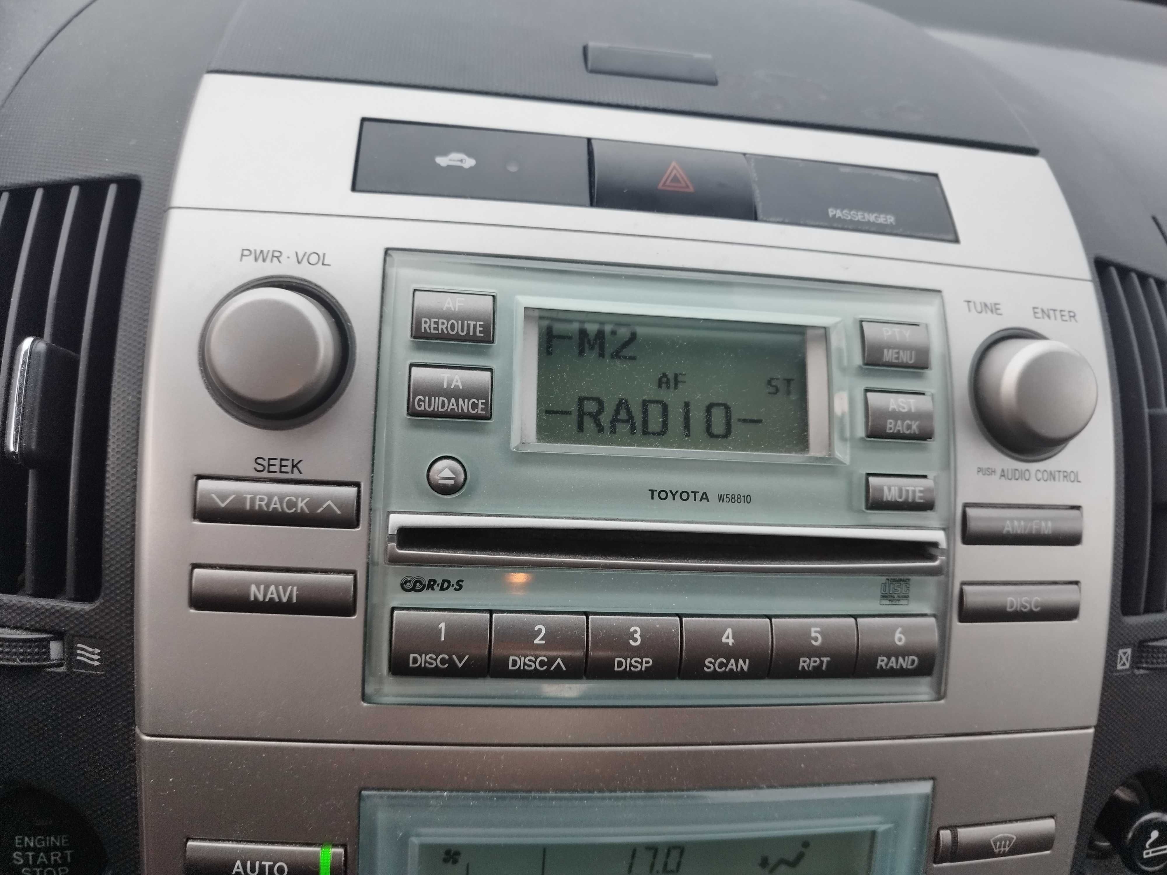 Radio CD Toyota Corolla Verso II