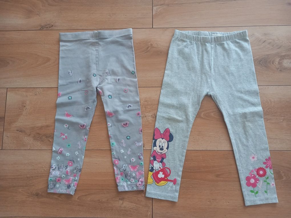 Legginsy Myszka Minnie dla dziewczynki rozmiar 98