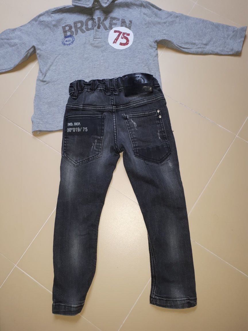 Conjunto calça e Sweat 4 anos