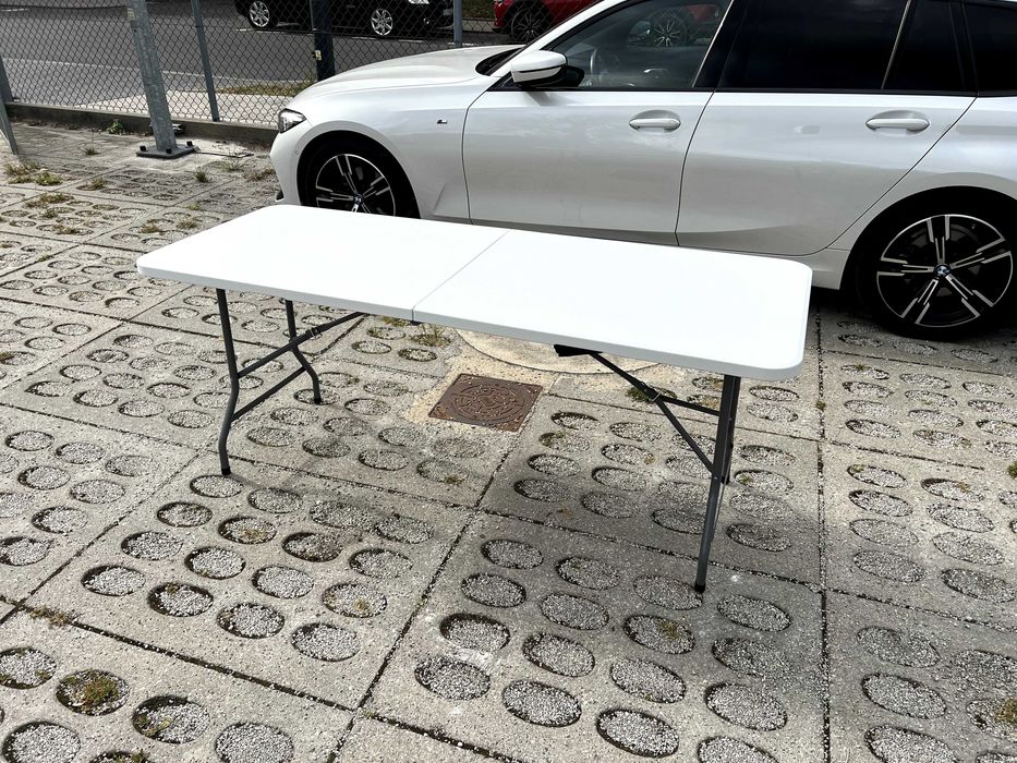 Stół Ogrodowy Składany Cateringowy Bankietowy Rozkładany Walizka Duży