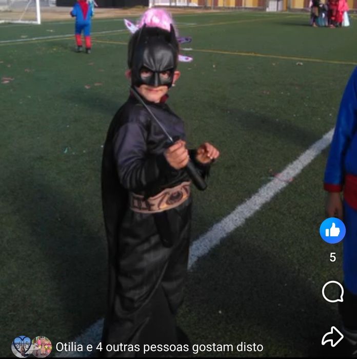 Fato carnaval batman