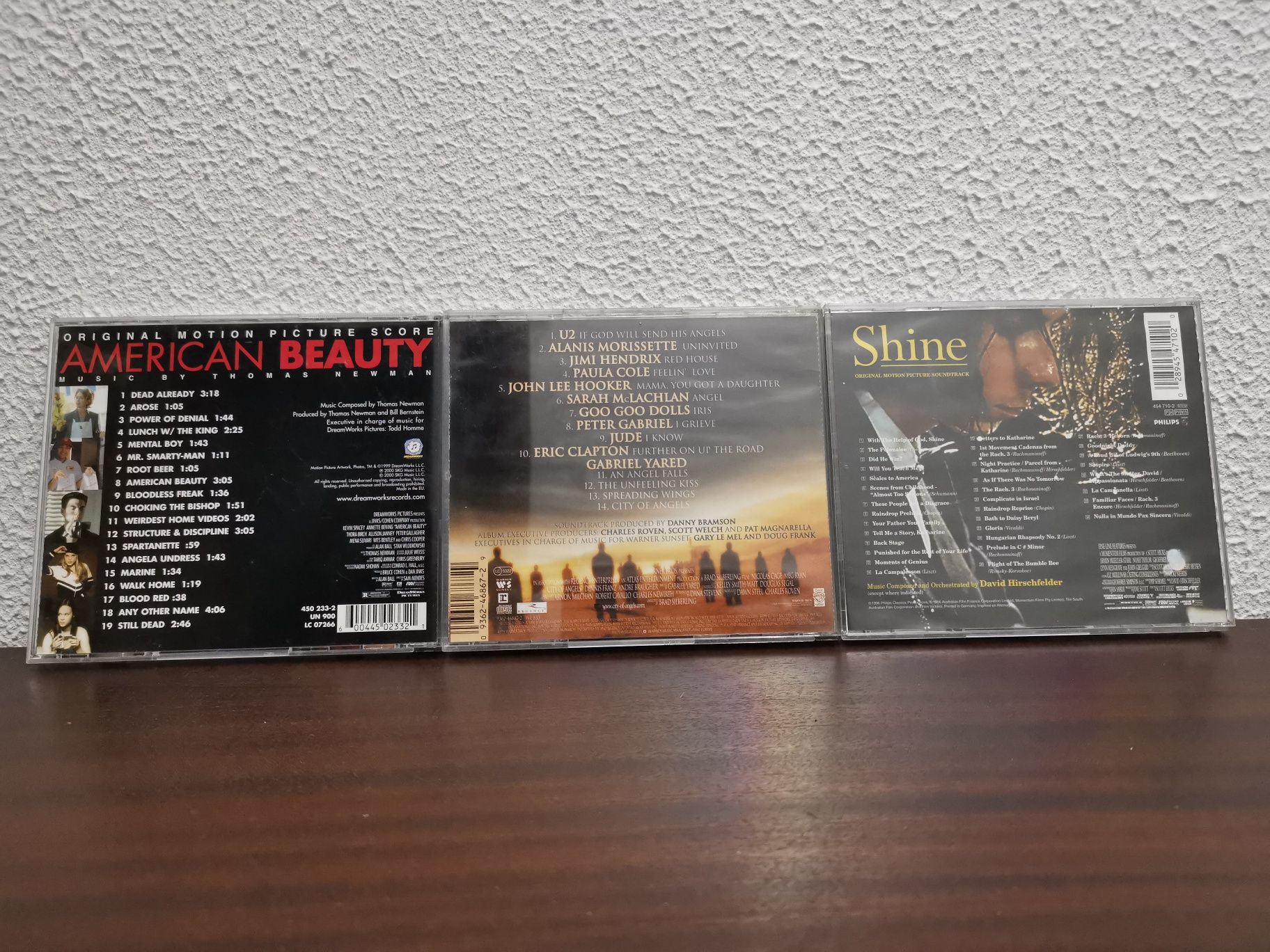 2 CDs Bandas Sonoras - City Angels / Shine