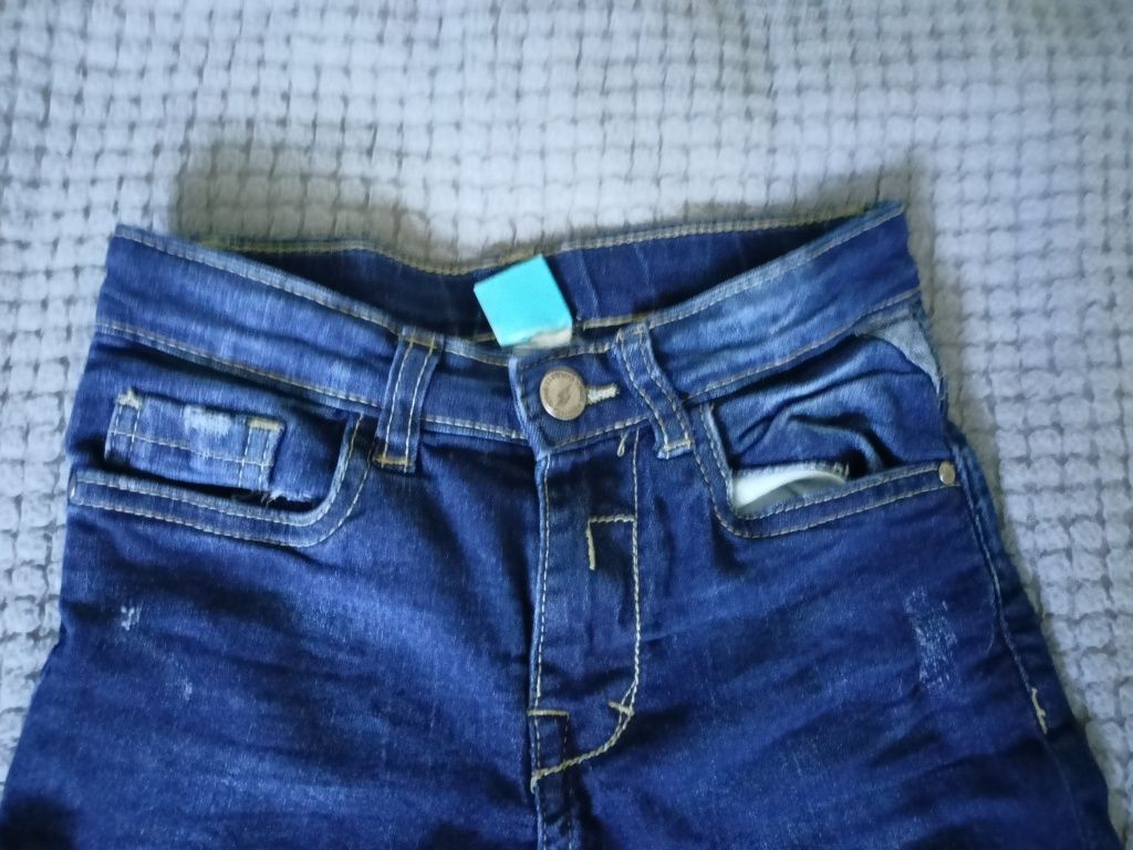 Spodnie jeansowe 116