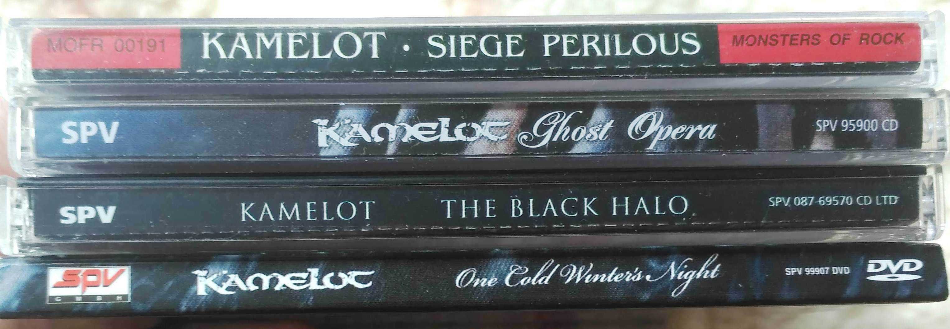 Kamelot - 3 CD + DVD - Siege Perilous / Ghost Opera / The Black Halo