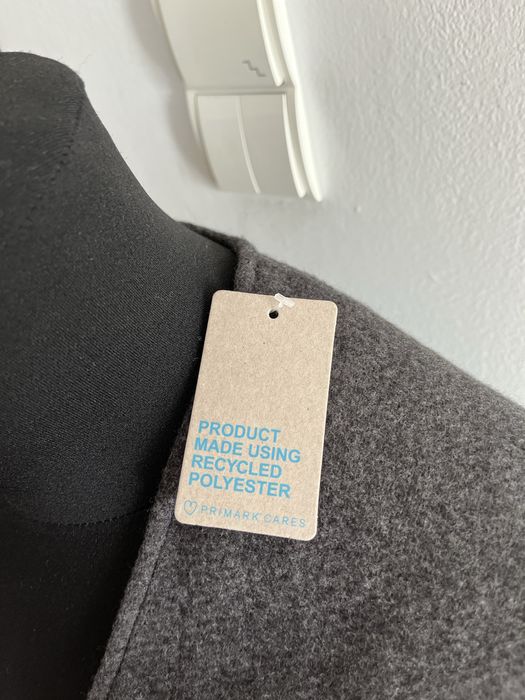 Narzutka/kardigan damska szara nowa z metką Primark one size