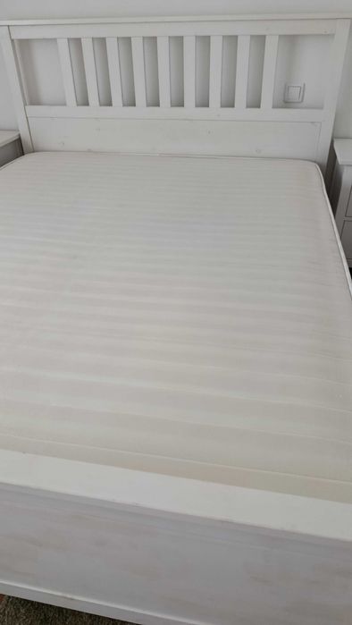 İkea Hemnes cabeceira, estrutura, ripado e 3 gavetas