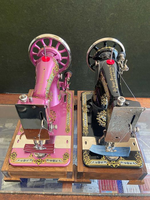 Máquina costura Singer restaurada