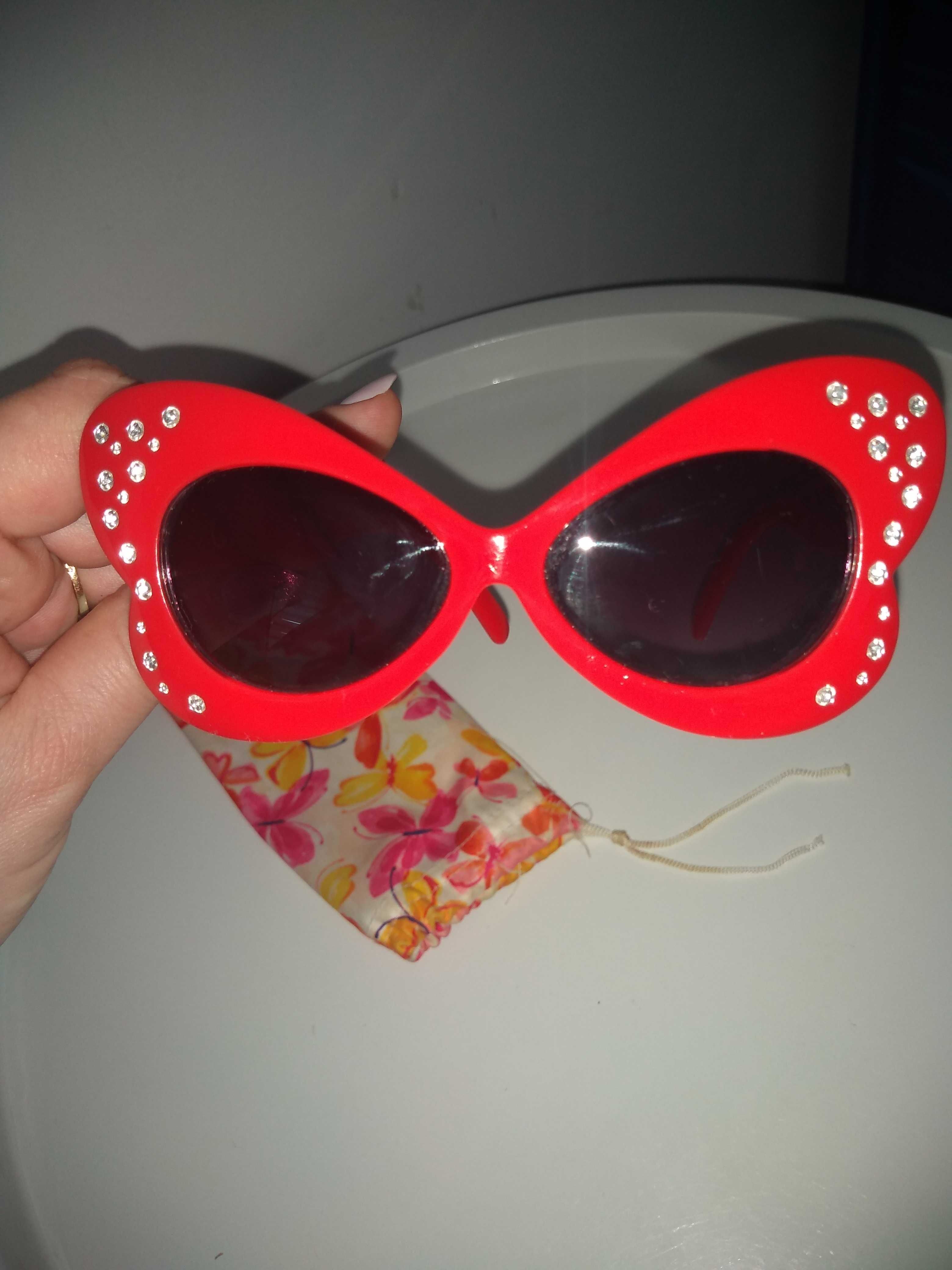 Okulary przeciwsłoneczne dla dziewczynki 2-3lata