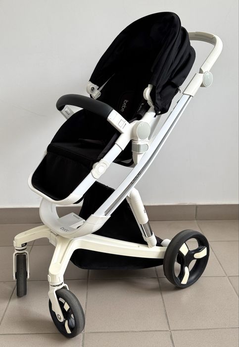 Коляска 2 в 1 ibebe-i-stop black