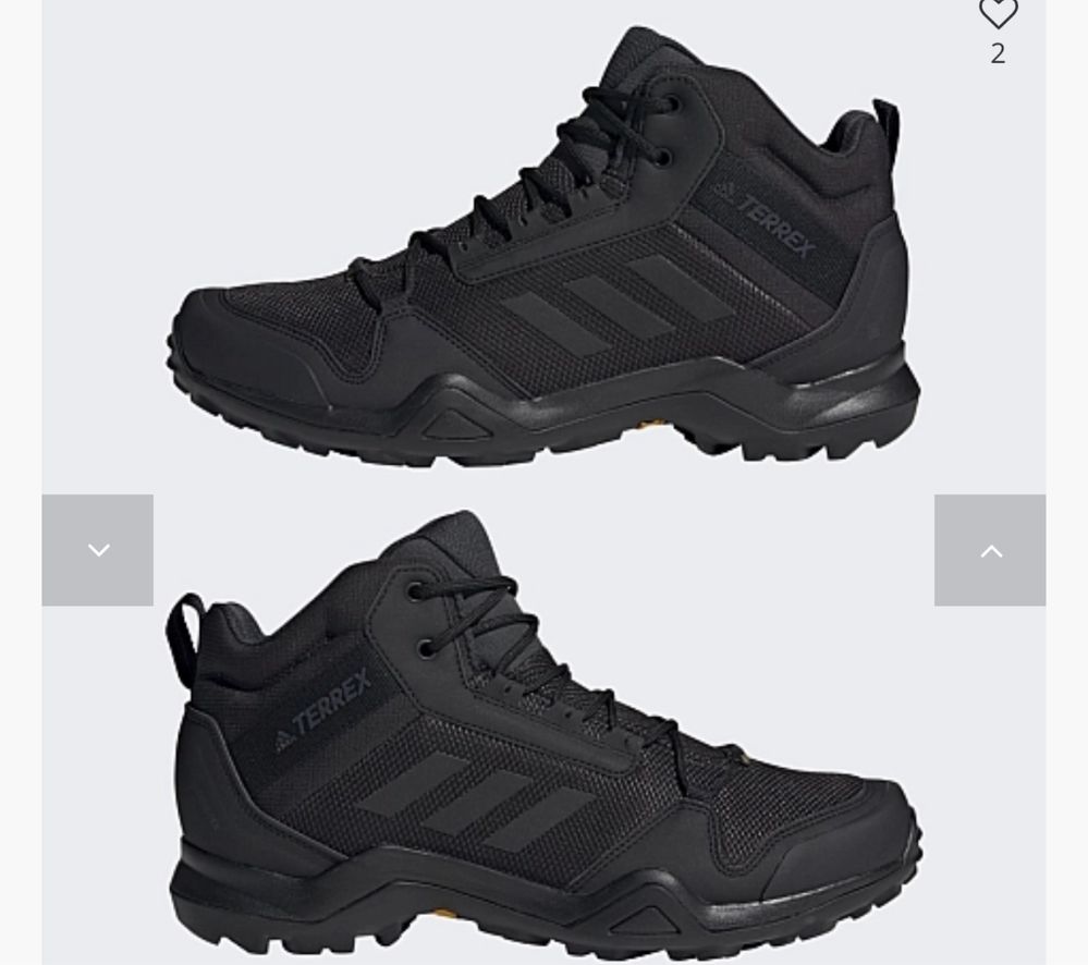 Трекінгові кросівки ,черевики Adidas TERREX AX3 MiD gore-TEX