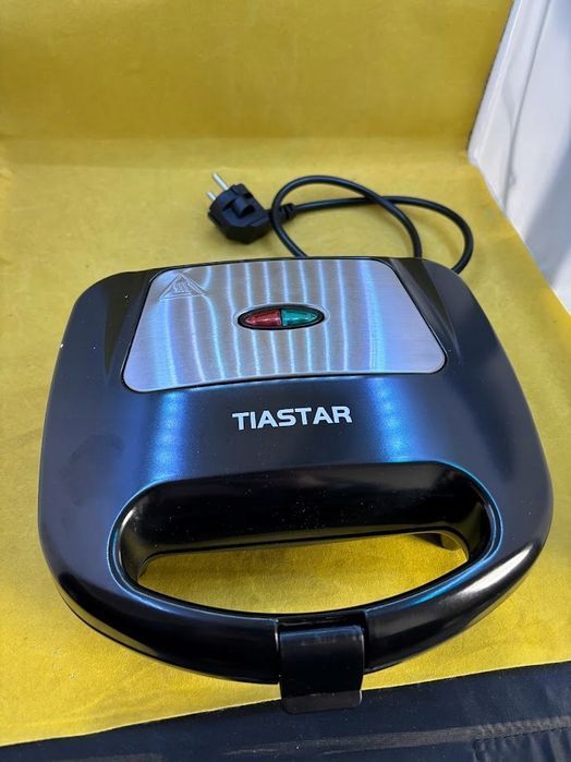 gofrownica tiastar nieprzywierające płyty do gofrów 750 w czarny