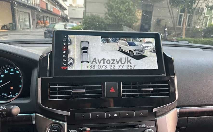 Магнитола LC 200 LAND CRUISER 200 Toyota Tesla LC200  CarPlay Android