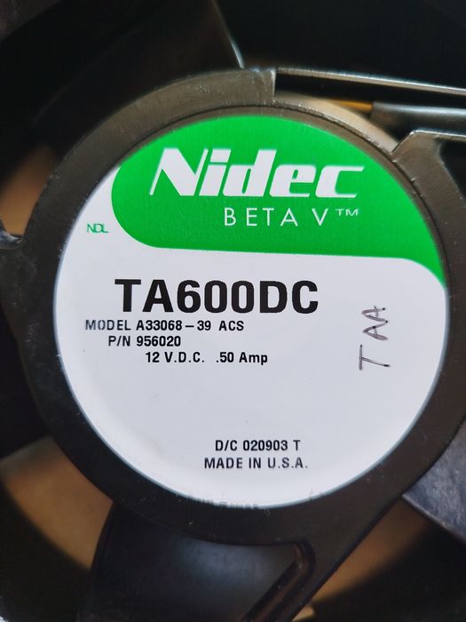 Вентилятор, кулер Nidec 12V