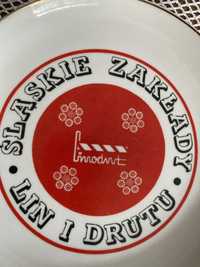 Linodrut-Śląskie Zakłady talerz pamiątkowy