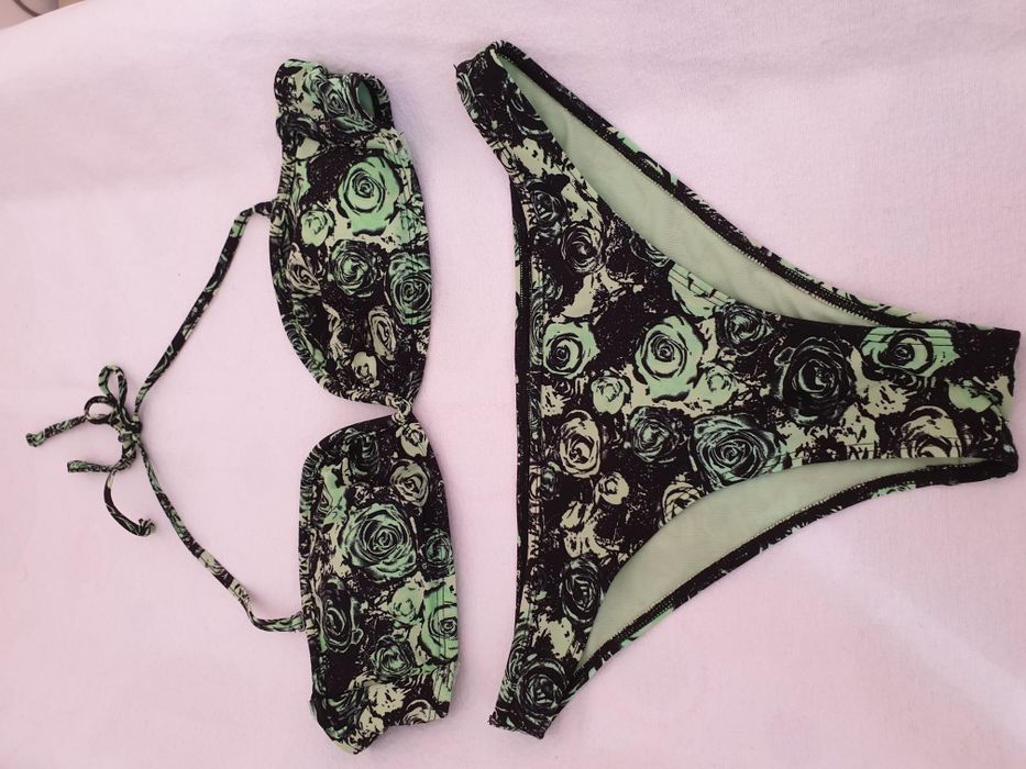 Купальник суцільні/роздільні фірми Н&М +бордовий бодік