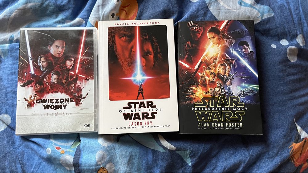 Zestaw Star Wars (plyta DVD i książki)