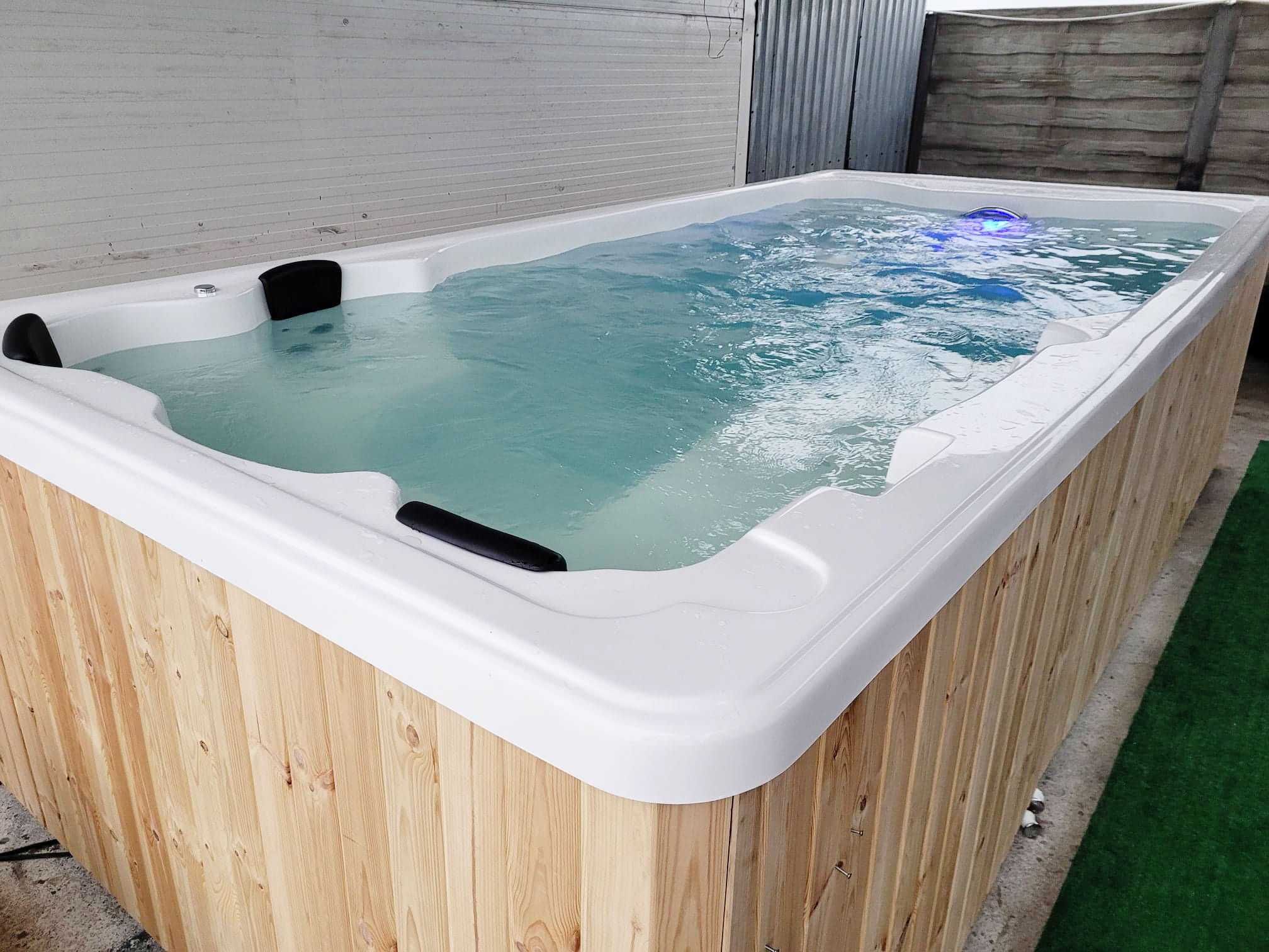 Basen ogrodowy SWIMSPA - 476x225x120cm - LED - przeciwprąd - raty 0%