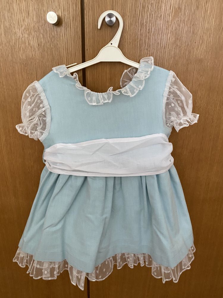 Vestido Menina, Tamanho 4 anos, Nós e Tranças