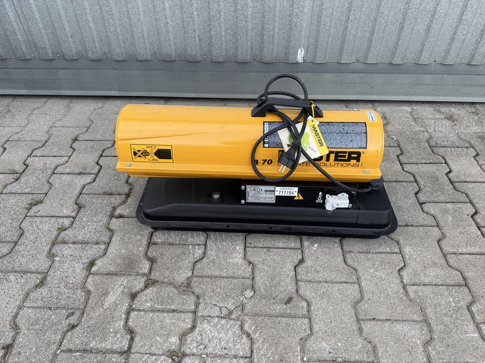 Nowa nagrzewnica Master B70ced