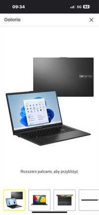 Laptop Asus Vivobook Go 15 E510,Black