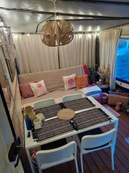 CampOlo - przyczepa kempingowa - płw. Helski - kemping Kormoran