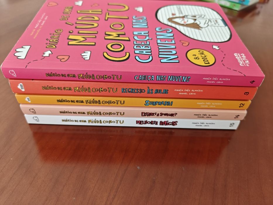 Livros " Diário de uma miúda como tu"