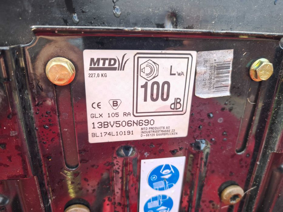 Traktorek kosiarka Gutbrot GLX105RA