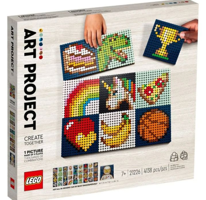 klocki LEGO 3 X  21226 Art Projekt artystyczny