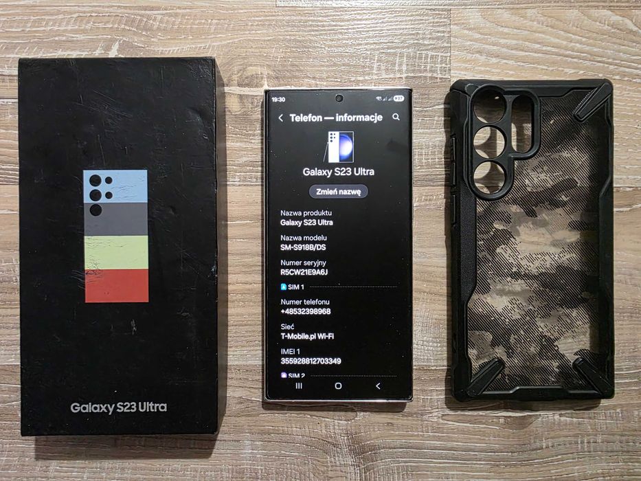 Samsung S23 Ultra 8/256GB + etui Ringke