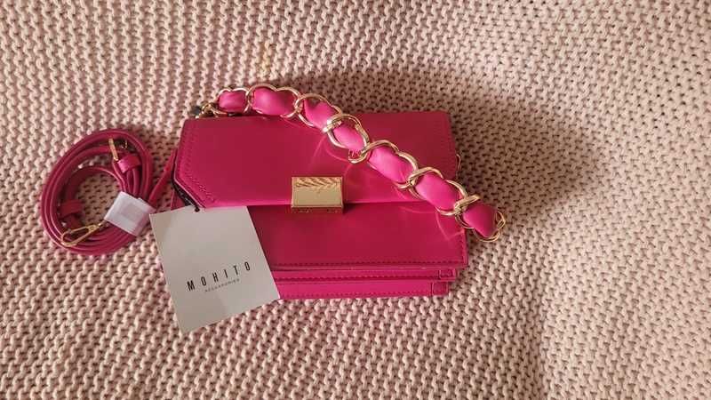 Torebka listonoszka mohito fuksja