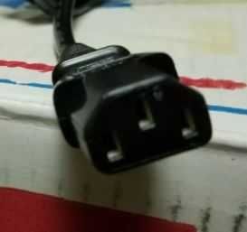 I-sheng SP-022 Euro Plug Electri-Cabo de #ECM-13018 - Preto