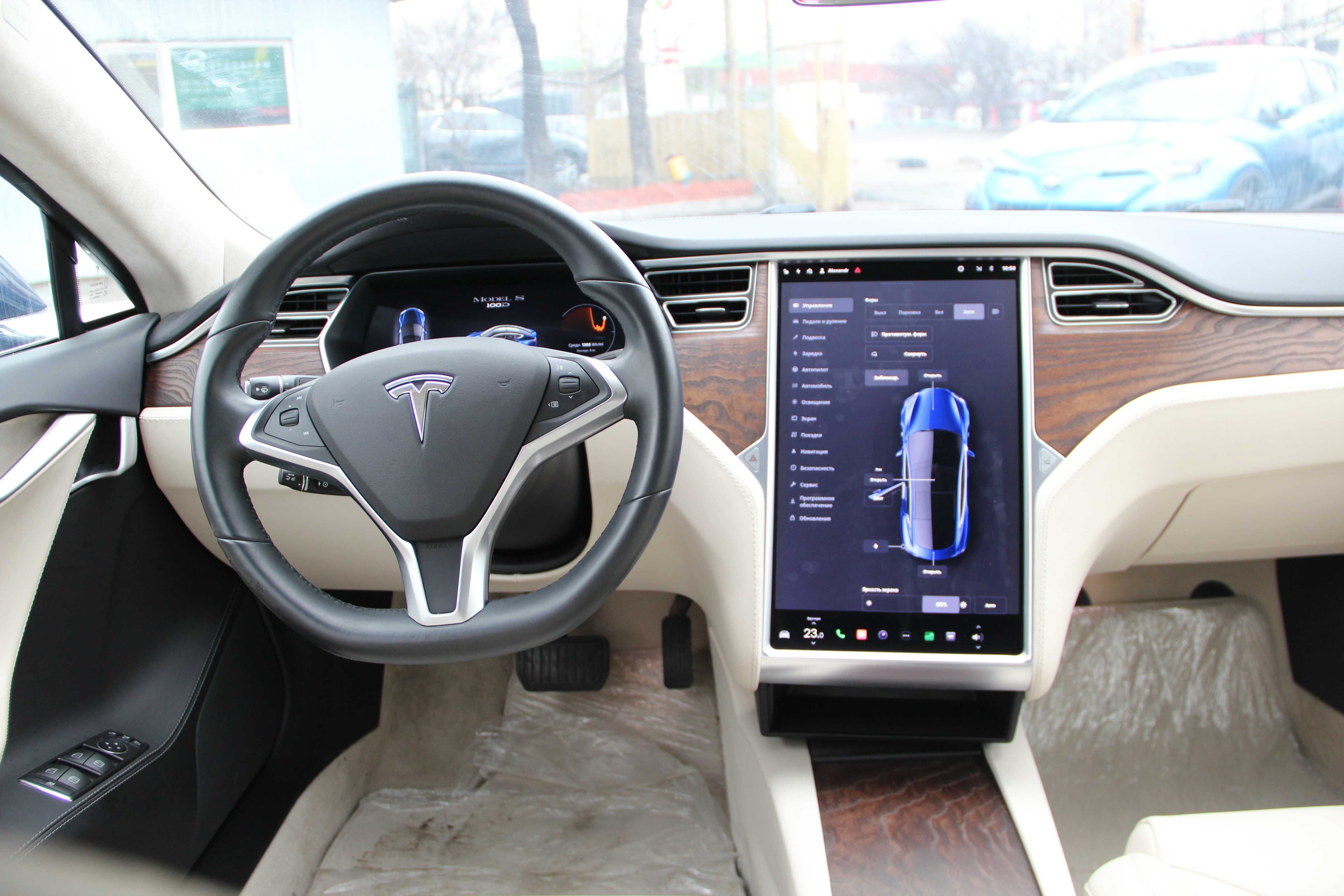 Tesla Model S 100 D , 2017 год, 100 кВт батарея, Тесла Модел С100Д