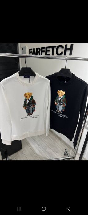 Свитшот чоловічий Polo Bear by Ralph Lauren