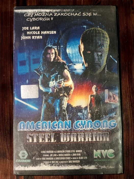Unikat! American Cyborg kaseta VHS video
