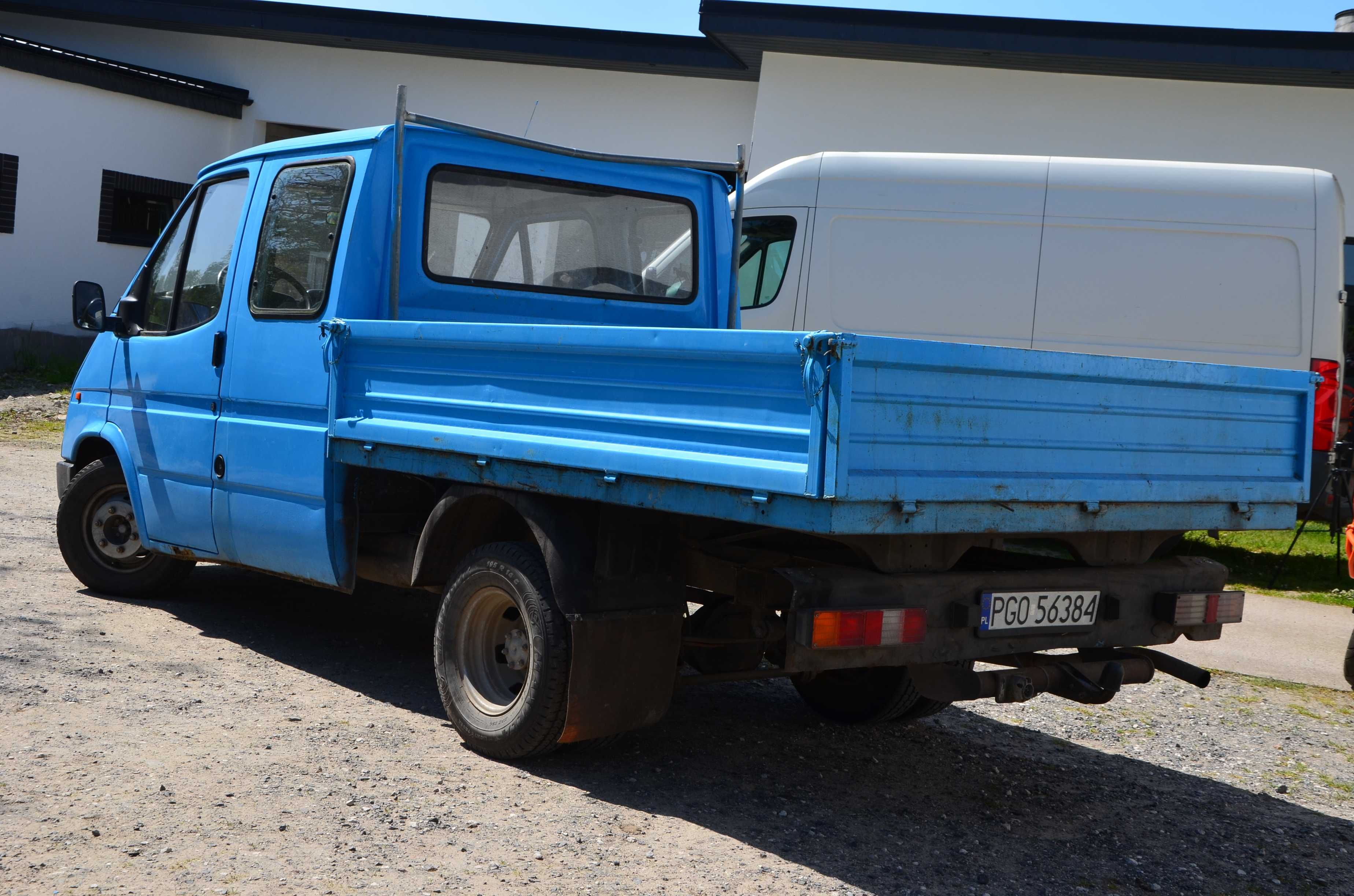 Ford Transit Doka Paka Brygadówka Bliźniak  7mio osobowy PL