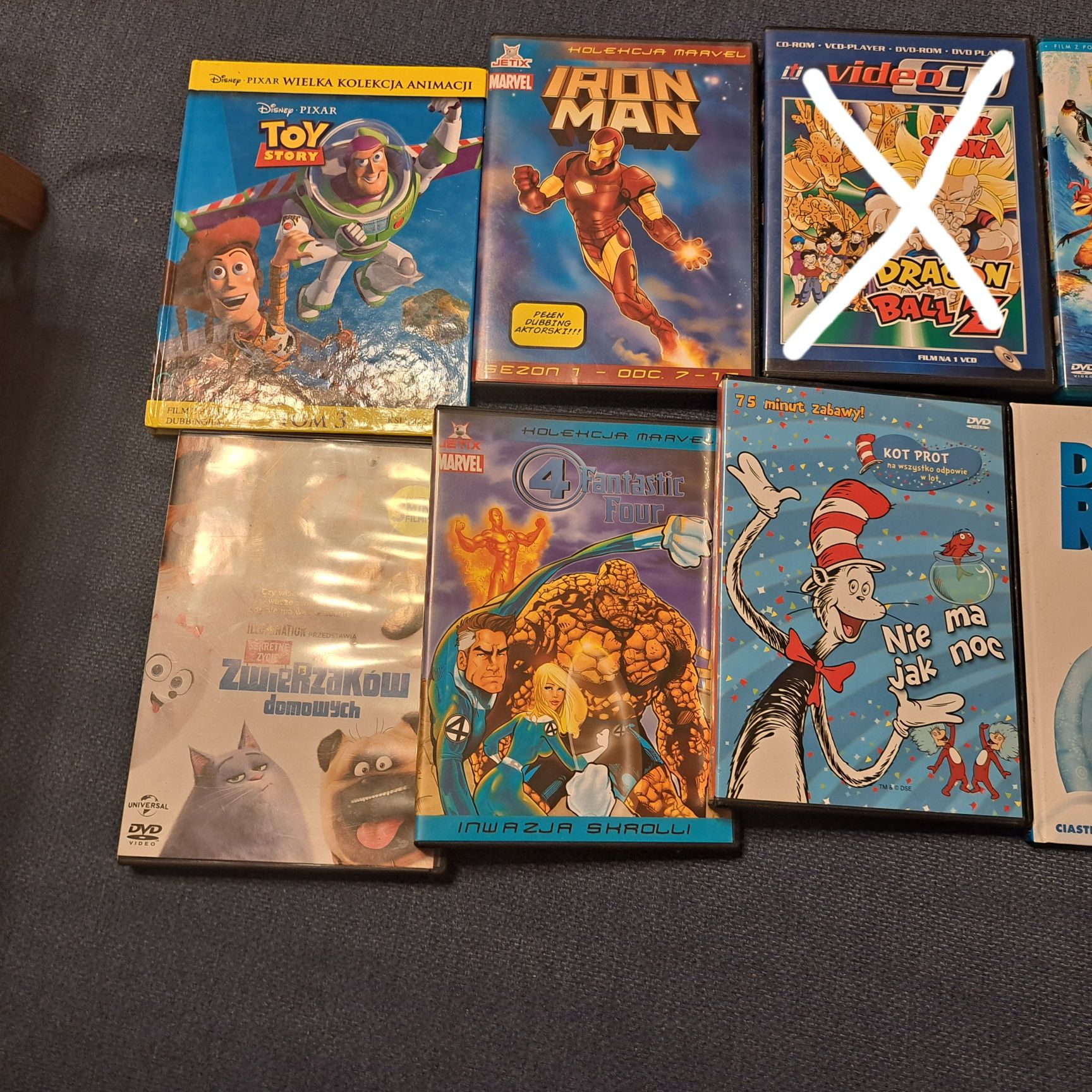Bajki DVD 10 pozycji epoka coco toy story