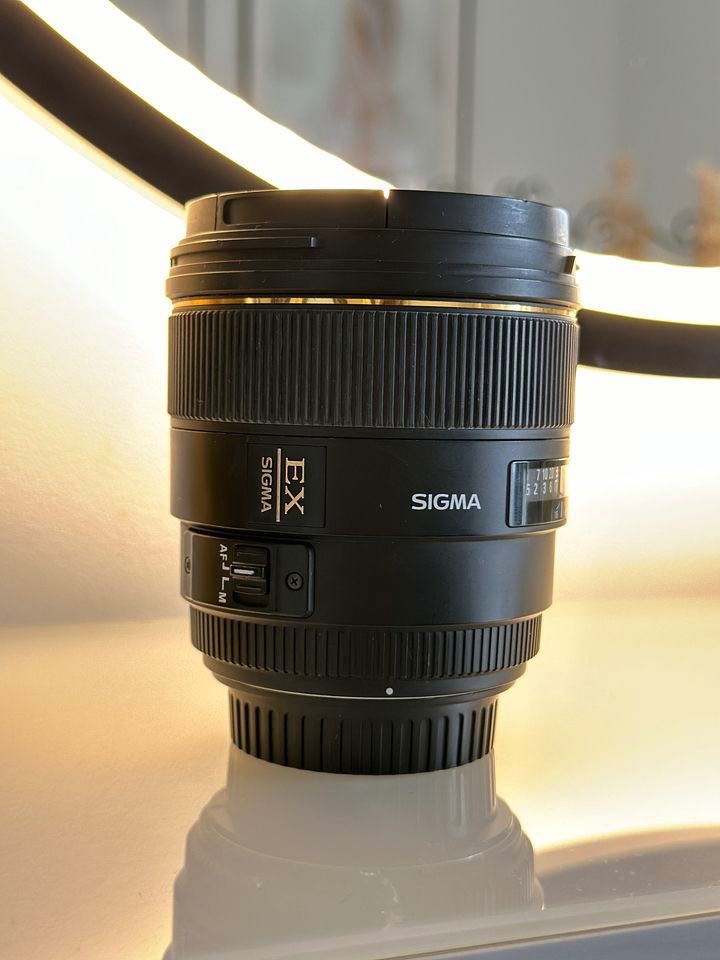 Obiektyw Sigma 85 mm f/1.4 DG EX HSM mocowanie Canon