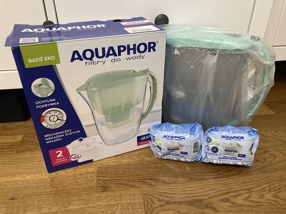 AQUAPHOR Jasper Dzbanek Filtrujacy PLUS 2 WKŁADY