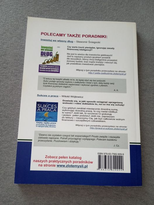 Inwestuj we własny etat Sławomir Śniegocki