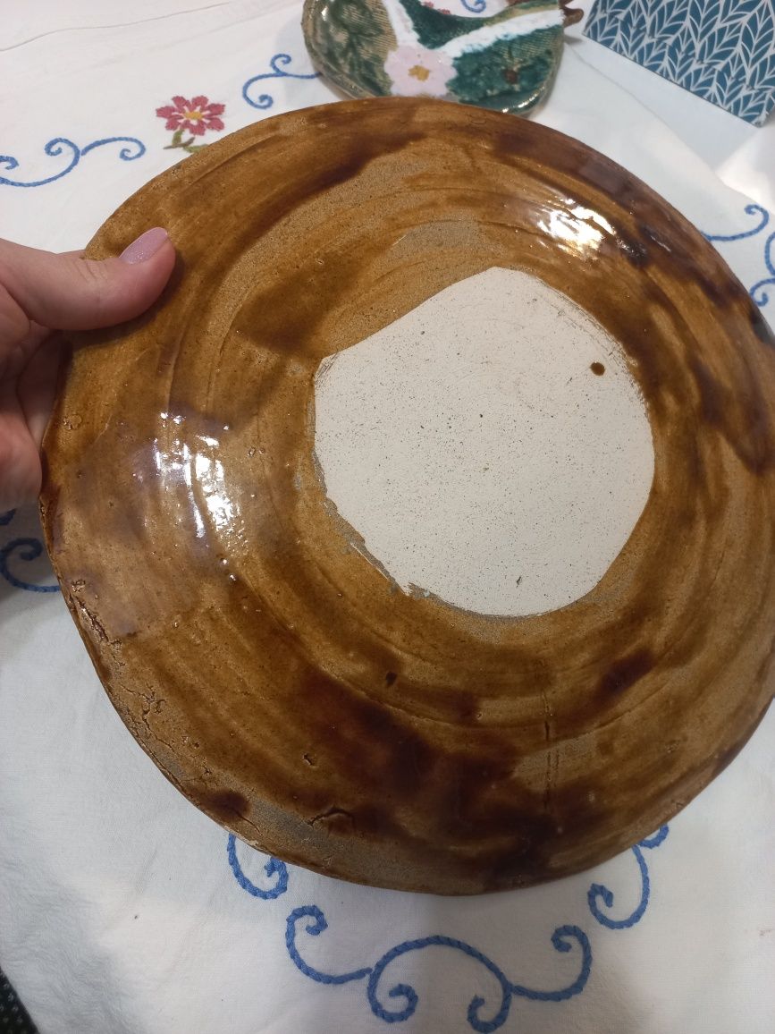 Talerz ceramiczny ręcznie robione 27 cm