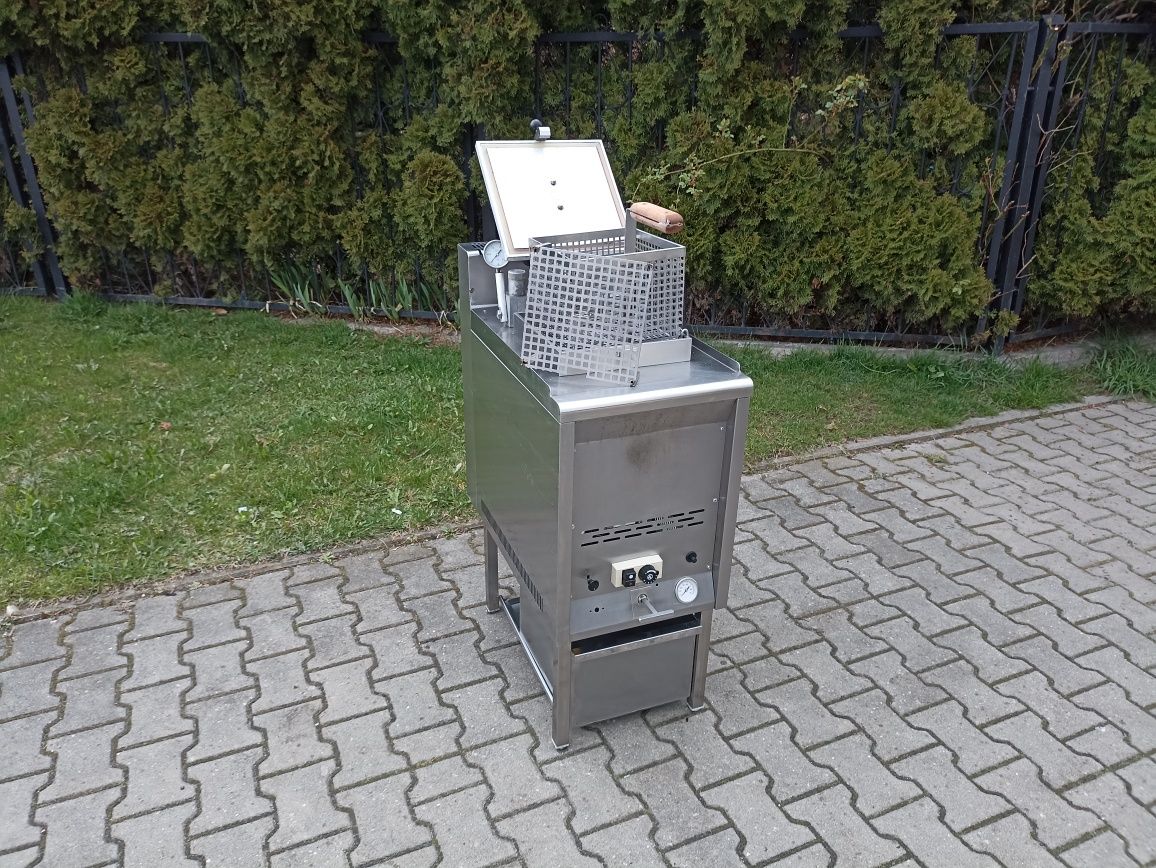 Smażalnik ciśnieniowy gazowy frytkownica KFC kurczak po amerykańsku