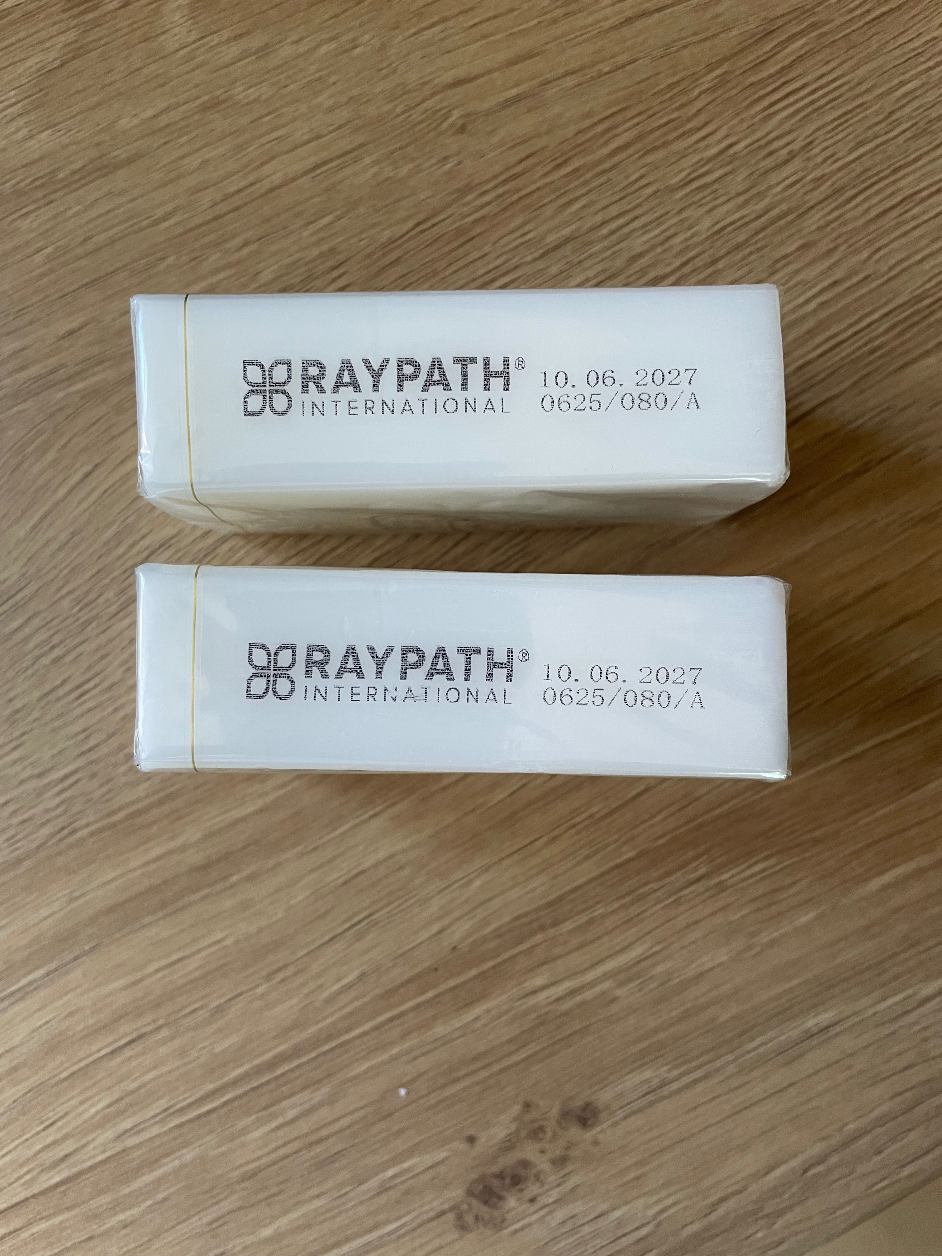 Nowe białe naturalne  mydełka Raypath