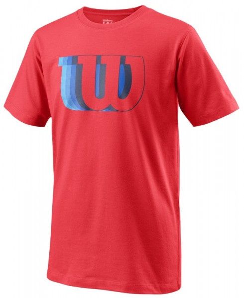 Koszulka dziecięca Wilson B Blur Tech Tee r. M