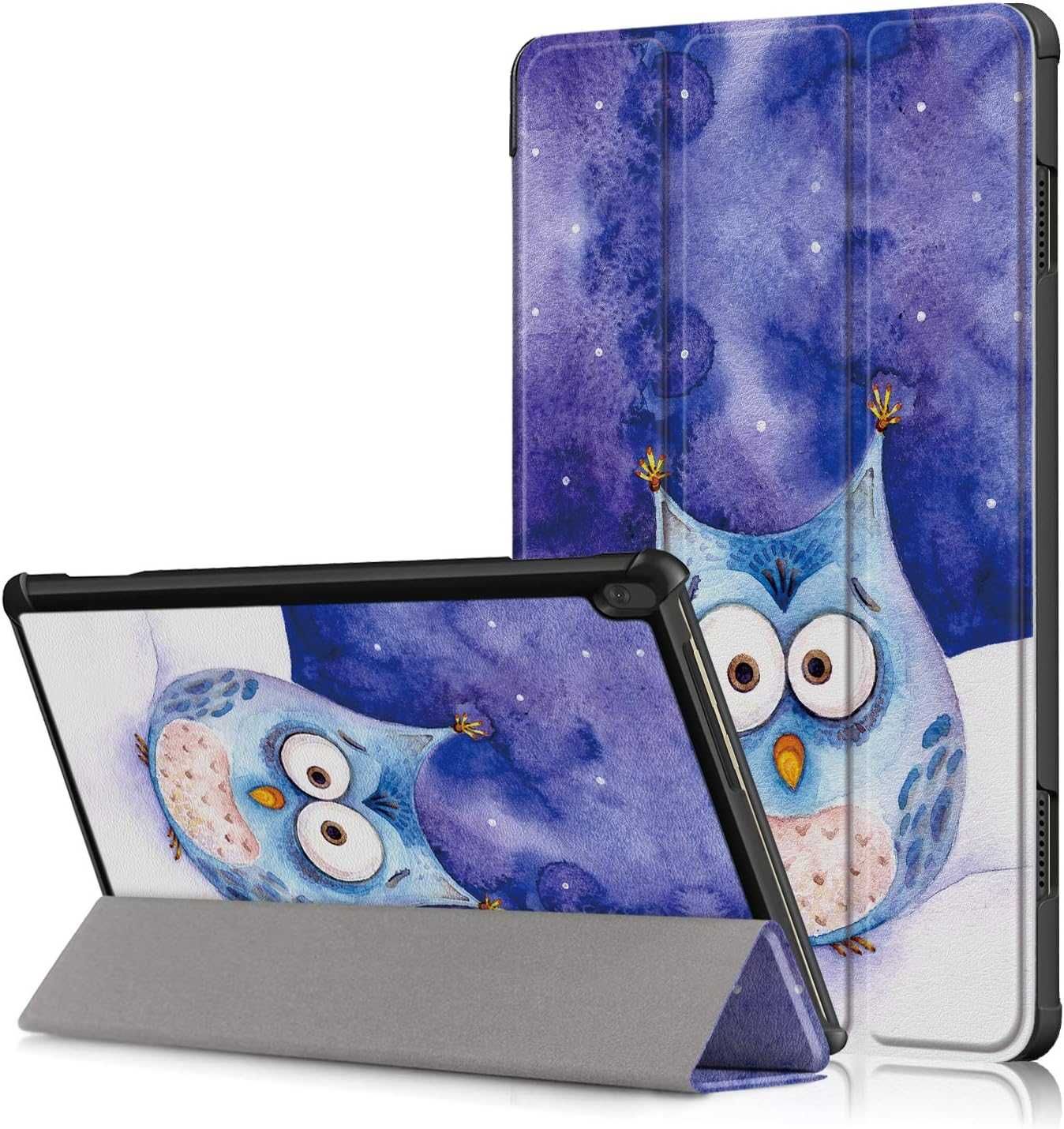 Etui Ultra Slim kompatybilne z Lenovo M10 10,1 cala sowa niebieski