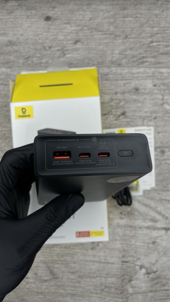 Powerbank 140w Baseus Adaman павербанк 140 ват найпотужніший павербанк