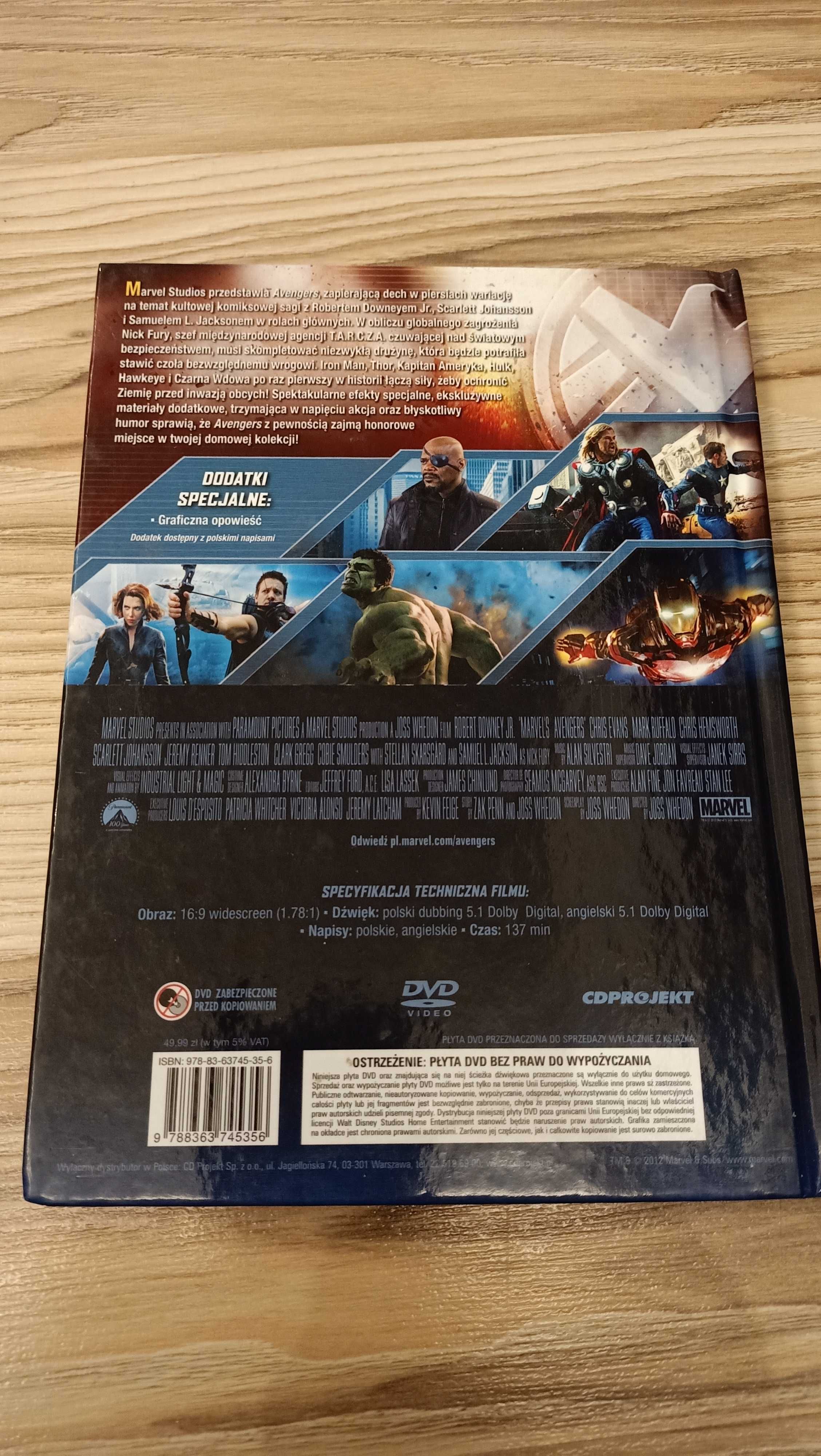 Marvel's Avengers DVD