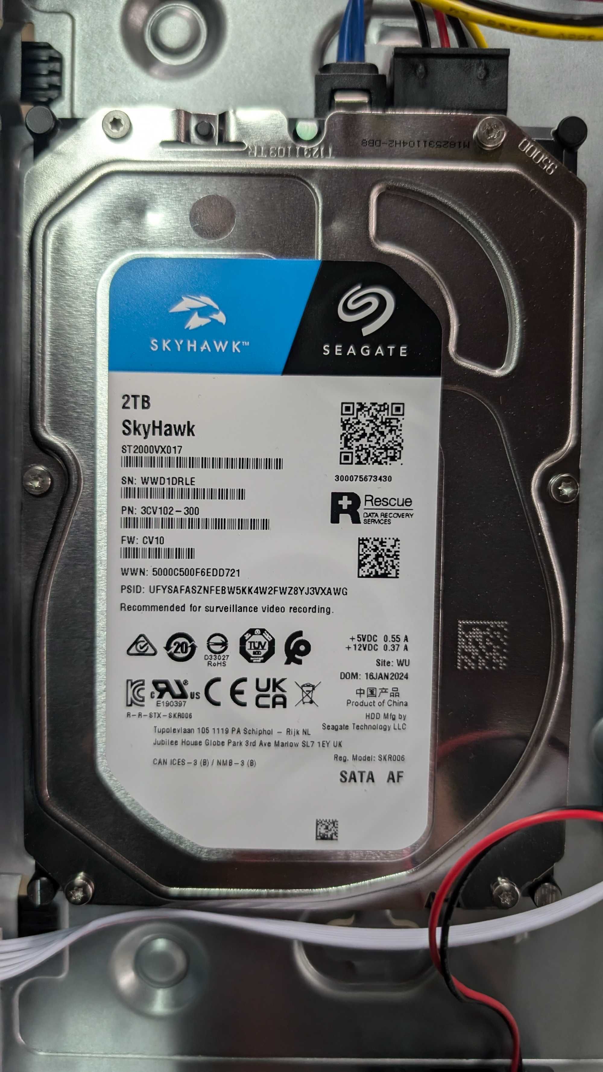 Zestaw Dahua 3 kamery  IP 5MP +rejestrator+ monitot+Dysk 2TB
