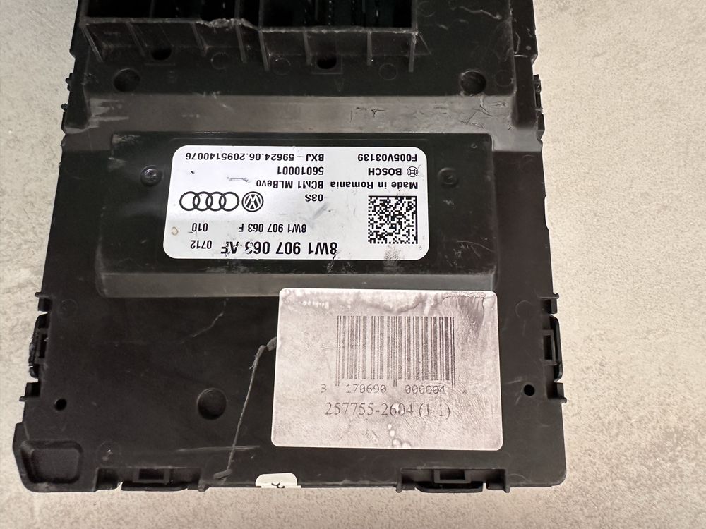 Блок комфорту audi a5 q5 a7 a4 2017- 8w1907063af  8w1907063bg