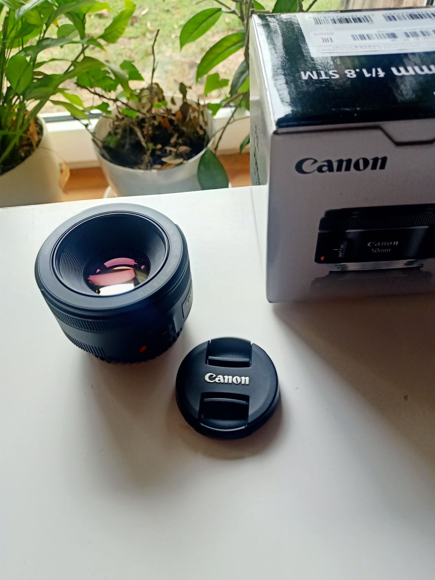 Obiektyw Canon EF-50mm f 1.8   jeszcze 1rok na gwaracji