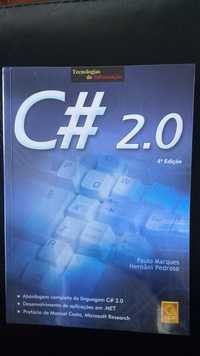 C# 2.0 de Hernâni Pedroso e Paulo Marques (COMO NOVO)